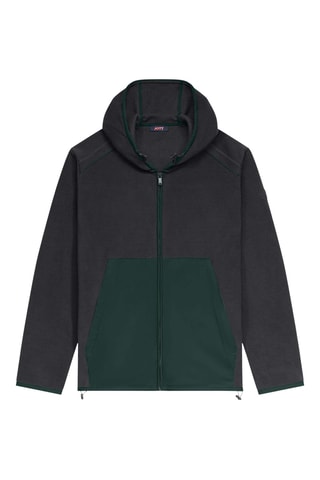 Veste hybride en polaire Greg - Noir