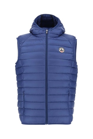 Doudoune à capuche sans manches Pat - Denim foncé