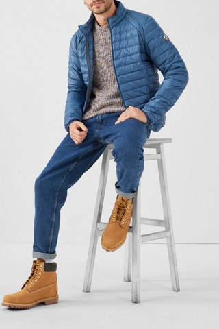 Doudoune légère Mat - Bleu jean