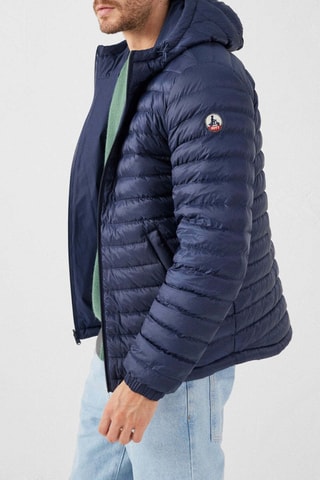 Doudoune réversible à capuche Bergen 2.0 - Bleu marine