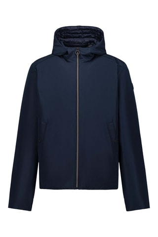 Veste ultralégère à capuche Arcadi - Bleu marine