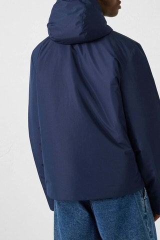 Veste ultralégère à capuche Arcadi - Bleu marine
