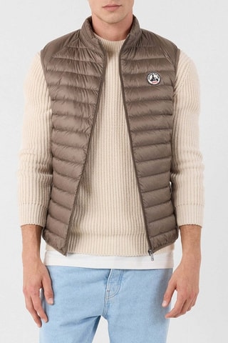 Doudoune sans manches Tom - Taupe