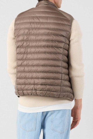 Doudoune sans manches Tom - Taupe