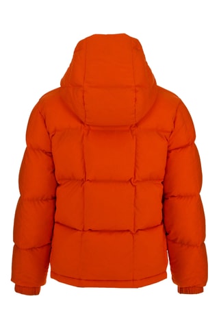 Doudoune réversible à capuche Yoko 2.0 - Army et Orange foncé