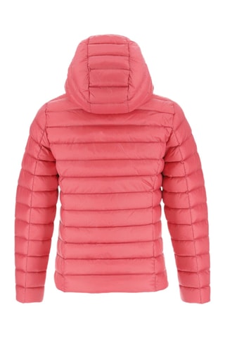Doudoune légère à capuche Carla - Framboise