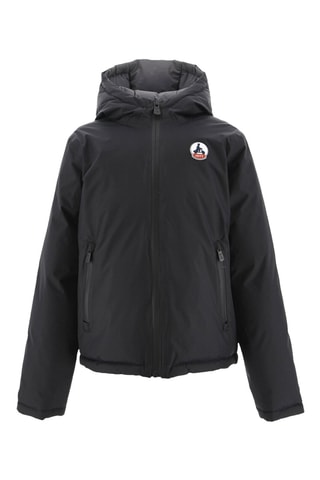Doudoune réversible à capuche Grand Froid à capuche Yoko - Noir et anthracite