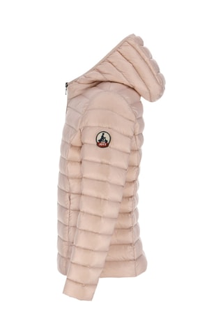 Doudoune légère à capuche Carla - Rose pâle