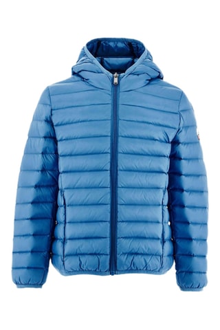 Doudoune légère à capuche Hugo - Denim clair