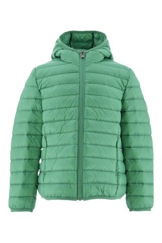 Doudoune légère à capuche Hugo - Coquelicot vert