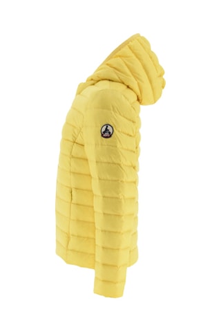 Doudoune légère à capuche Carla - Jaune doux