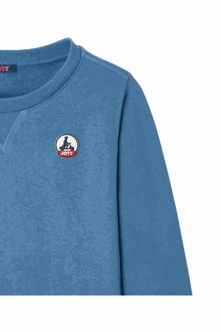 Sweat en coton biologique Barcelos - Bleu jean