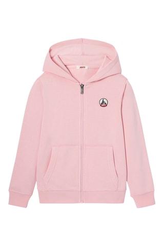 Sweat à capuche en coton biologique Tijuana 2.0 - Rose pêche