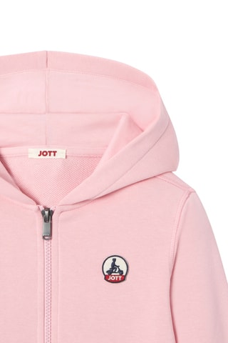 Sweat à capuche en coton biologique Tijuana 2.0 - Rose pêche