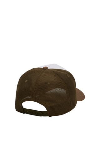 Casquette enfant bicolore à filet Wind - Army et blanc