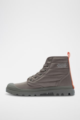 Chaussures montantes Jott x Palladium Rhona Pampa Hi Dare - Taupe