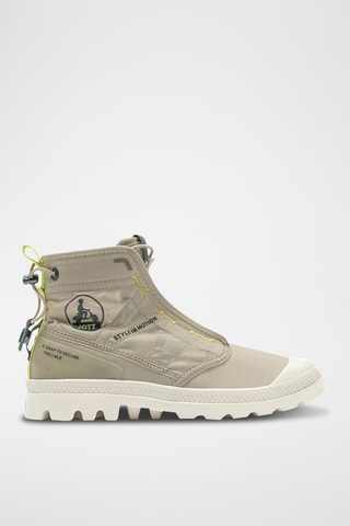 Chaussures montantes Jott x Palladium Samena Travel Lite - Beige