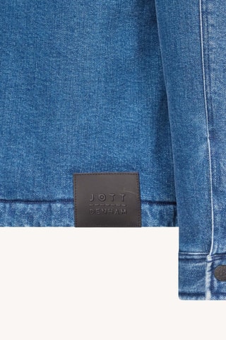 Doudoune surchemise en denim Jott x Denham Travail Worker - Jeans Foncé