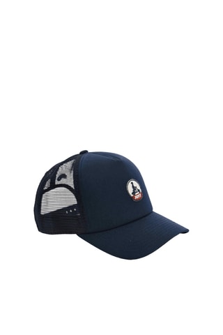 Casquette en coton et mesh Rise - Bleu marine