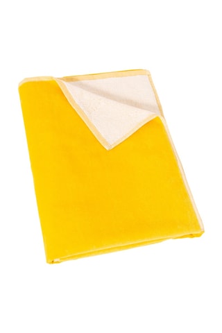 Serviette de plage en éponge Beach - Citron