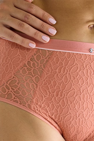Shorty de talle alto Marbella - Coral - Bestform
