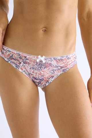 Braga Marbella - Blanco y violeta - Bestform