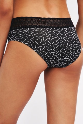 3 shortis Les Cotons Bio - Negro y crudo