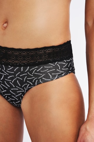 3 shortis Les Cotons Bio - Negro y crudo