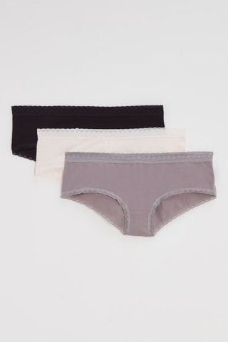 3 shortis - Gris