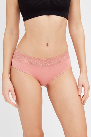 4 shortis Les Cotons Bio - Crudo y negro