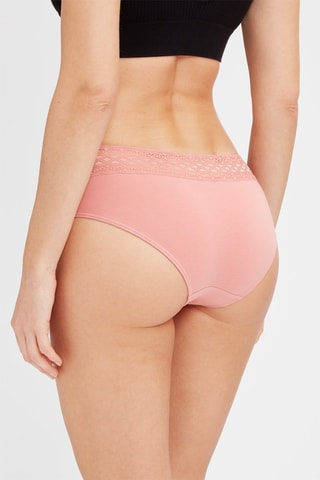 4 shortis Les Cotons Bio - Crudo y negro