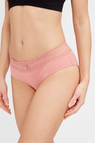 4 shortis Les Cotons Bio - Crudo y negro