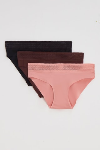3 bragas - Rosa