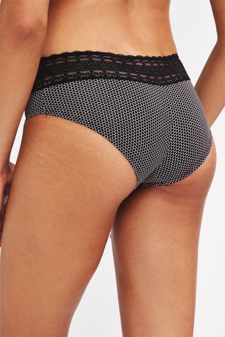 3 shortis Les Quotidiens - Negro y rosa empolvado - Variance
