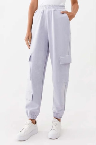 Pantalon cargo - Lilas
