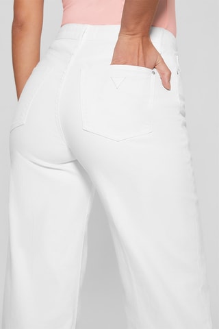 Pantalon wide legs - Blanc