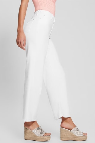 Pantalon wide legs - Blanc