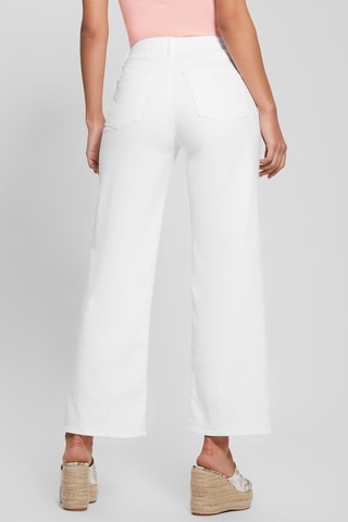 Pantalon wide legs - Blanc