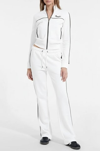 Pantalon regular - Blanc
