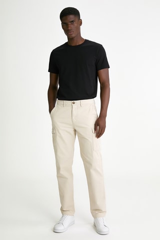 Pantalon cargo - Beige