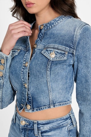 Veste en jean - Bleu