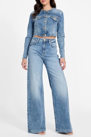 Veste en jean - Bleu