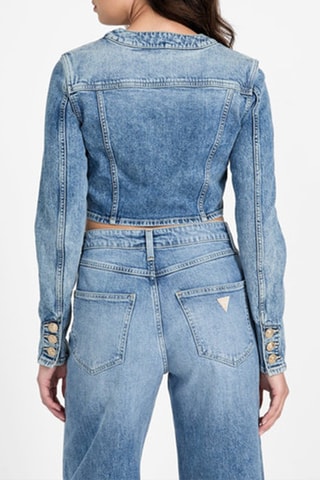 Veste en jean - Bleu