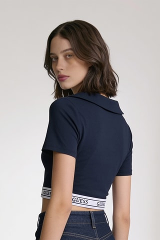 Crop top - Bleu marine