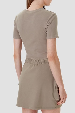Crop top - Marron