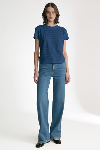 Top - Bleu cobalt