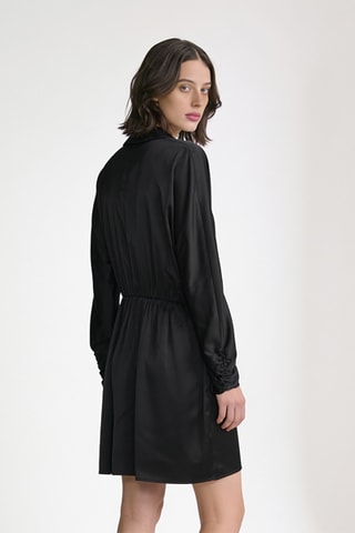 Robe portefeuille - Noir