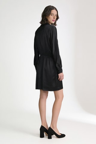 Robe portefeuille - Noir