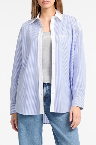 Chemisier oversize - Bleu clair