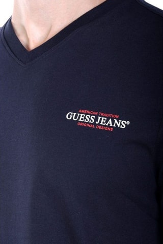 T-shirt slim - Bleu marine